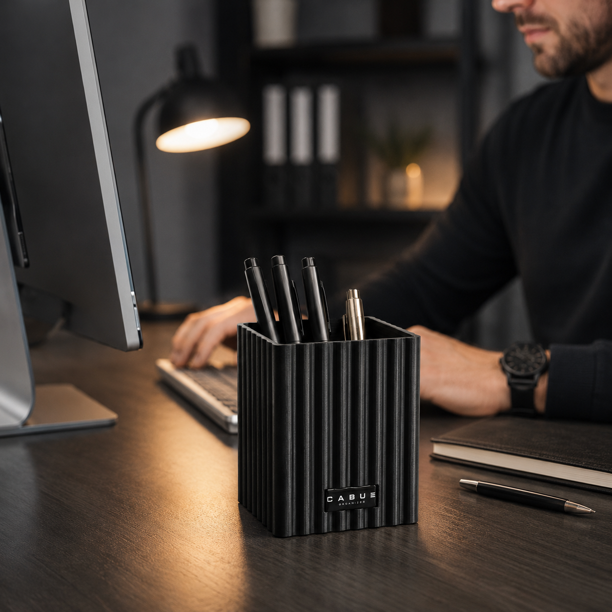 CABU Classic – Edler Schreibtisch-Organizer im Rippen-Design