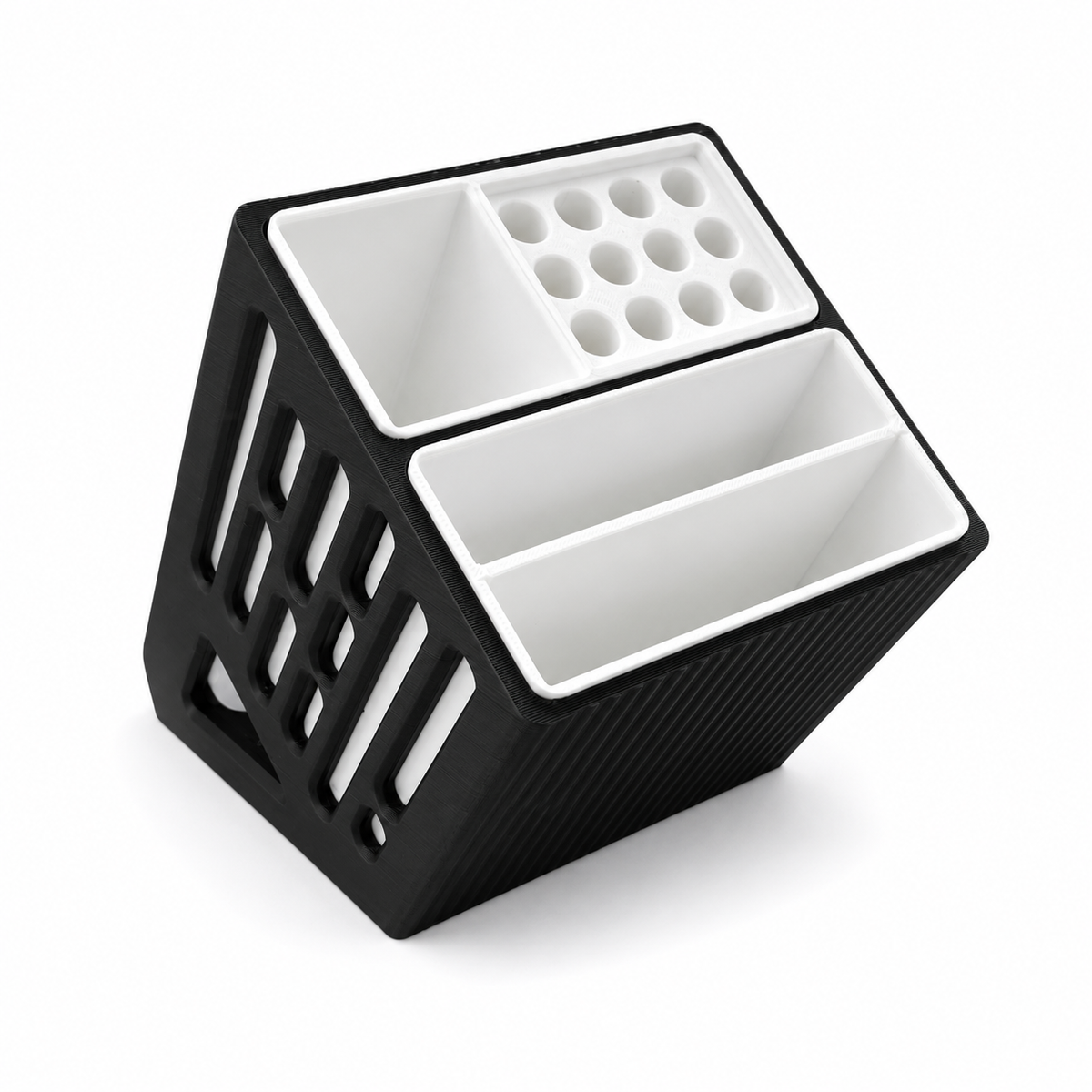 CABU STEEL Starter Set – modularer Schreibtisch-Organizer mit zwei Modulen
