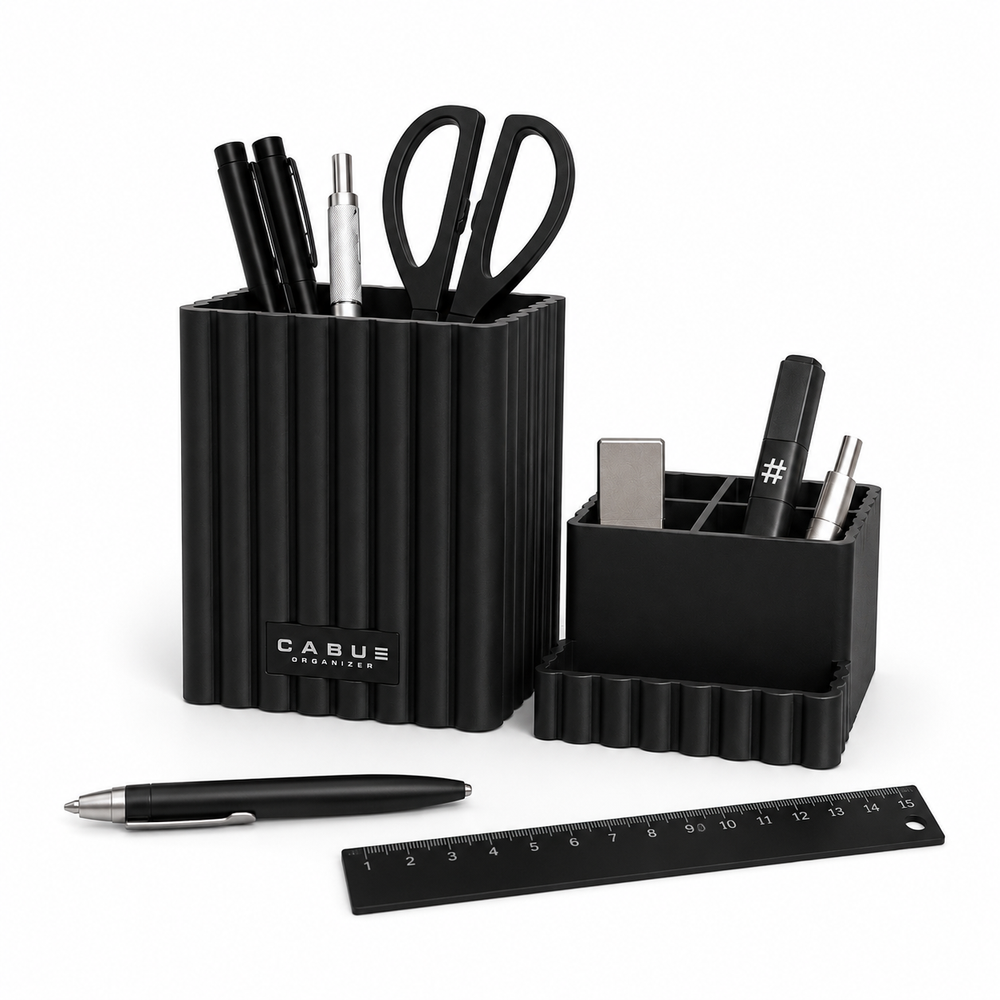 CABU Classic – Schreibtisch-Organizer im Rippen-Design